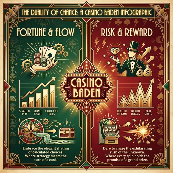 Hauptseite des Casino Baden